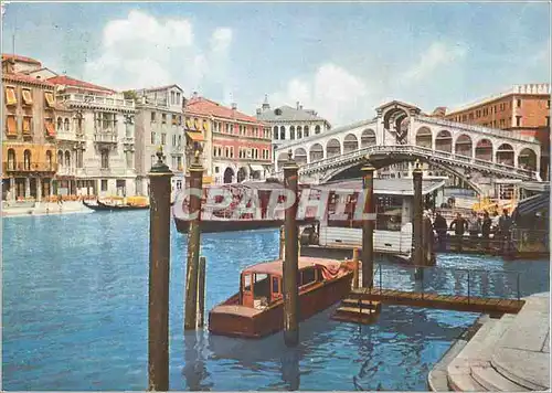 Cartes postales moderne Venezia Ponte di Rialto