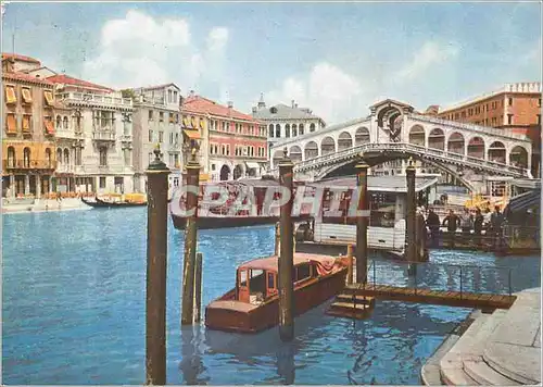 Moderne Karte Venezia Ponte di Rialto