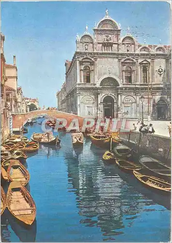 Moderne Karte Venezia Ospedale Bateaux