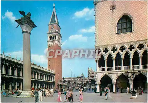 Cartes postales moderne Venise Jette et Petite Place St Marc