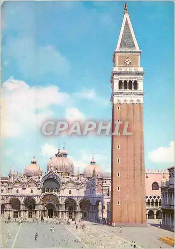 Cartes postales moderne Venise Le Clocher de Saint Marc