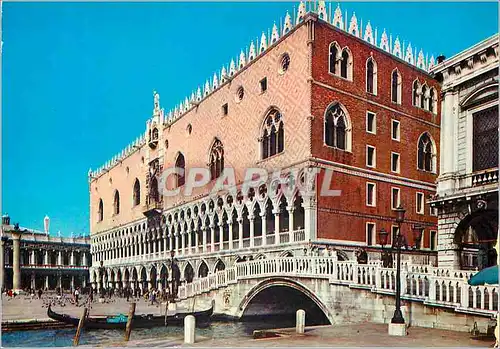 Moderne Karte Venezia St Marc Palais Ducal