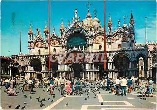 Cartes postales moderne Venezia Basilique de St Marc