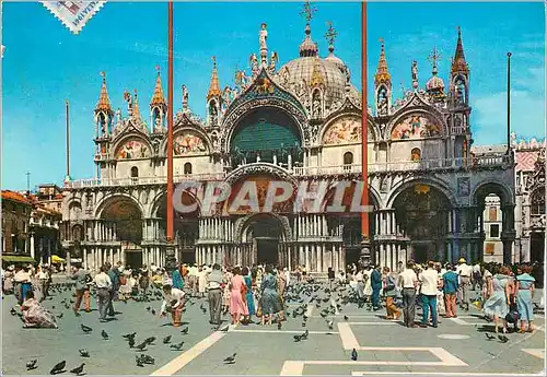 Cartes postales moderne Venezia Basilique de St Marc