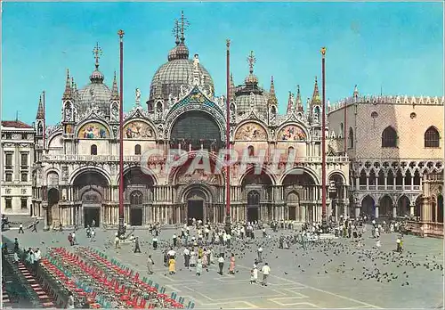 Moderne Karte Venezia Basilique de St Marc