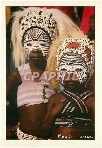 Cartes postales moderne Republique de la Cote d'Ivoire Petites Filles des Jongleurs de Gohouo (Bangolo)