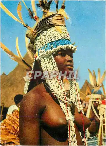 Cartes postales moderne Republique de la Cote d'Ivoire Boundiali Danseuse Senoufo