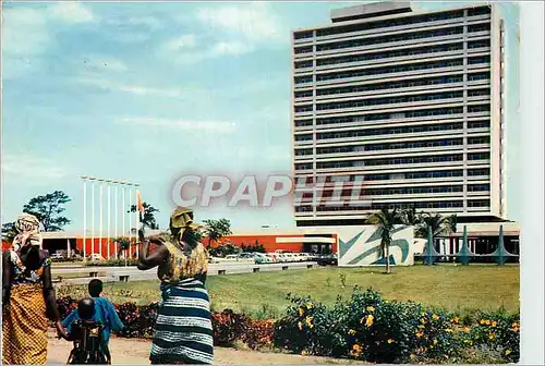Moderne Karte Republique de la Cote d'Ivoire L'Hotel d'Ivoire