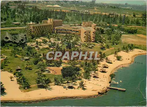 Cartes postales moderne Abidjan Republique de Cote d'Ivoire Forum Golf Hotel Vue aerienne