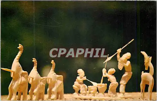 Cartes postales moderne Cote d'Ivoire Objets Sculptes en Ivoire  Elephant