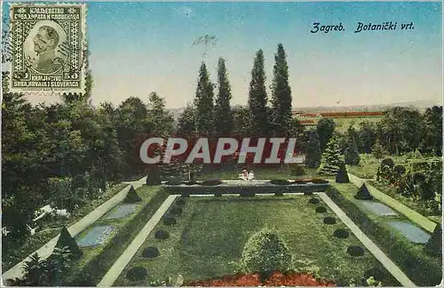 Cartes postales moderne Zagreb Botanicki Vrt