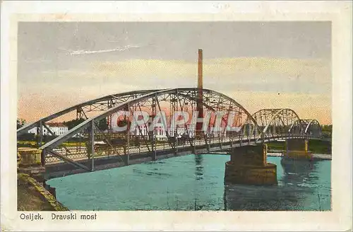 Cartes postales moderne Osijek Dravski Most