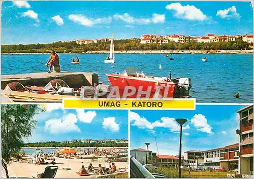 Cartes postales moderne Umag Katoro Izdavac Vjesnik Zagreb