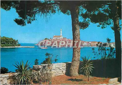 Moderne Karte Rovinj Panorama Turistkomerc Zagreb