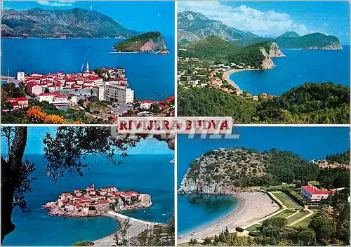 Moderne Karte Rivijera Budva Petrovac Sv Stefan Milocer