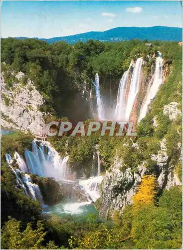 Cartes postales moderne Plitvicka Jezera