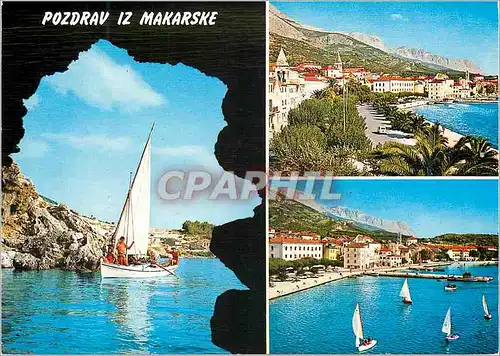 Cartes postales moderne Pozdrav iz Makarske