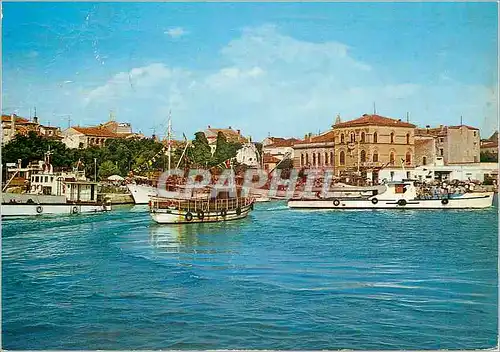 Cartes postales moderne Porec Bateaux