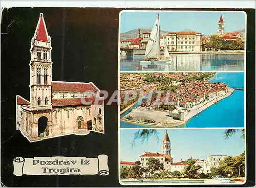 Cartes postales moderne Pozdrav iz Trogira