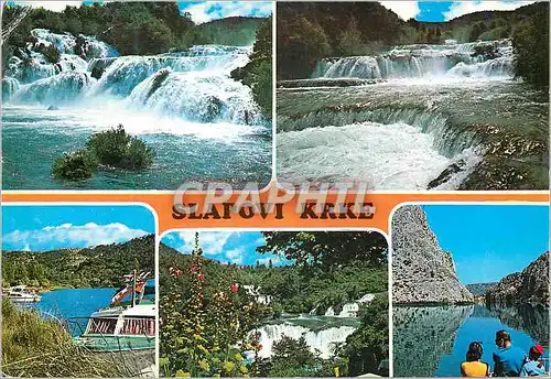 Cartes postales moderne Slapovi Krke
