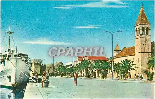 Cartes postales moderne Trogir Ugost Pred Buduenoste Bateau