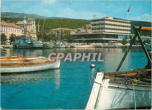 Moderne Karte Crikvenica Bateaux