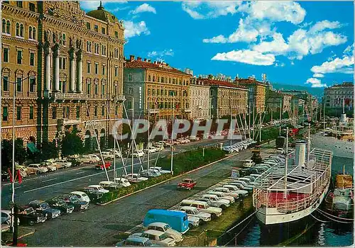 Cartes postales moderne Rijeka Bateaux