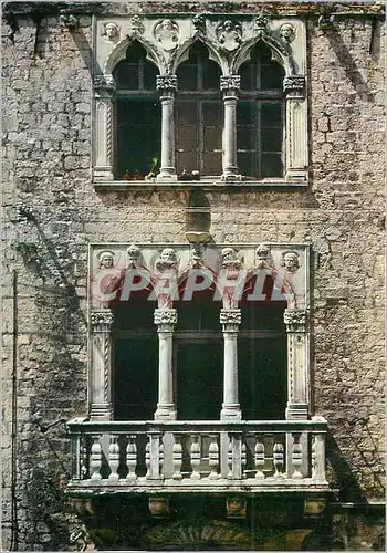 Cartes postales moderne Trogir Triforiums sur le Palais Cipiko