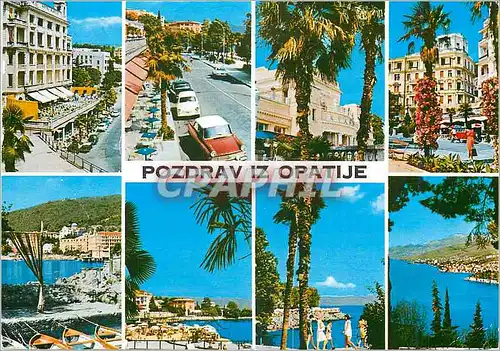 Cartes postales moderne Pozdrav iz Opatija