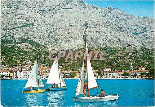 Cartes postales moderne Makarska Bateau