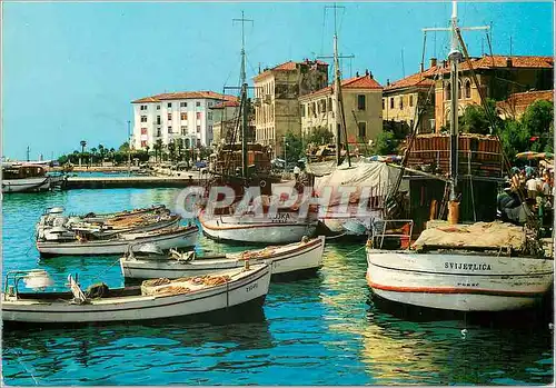 Cartes postales moderne Porec Bateaux