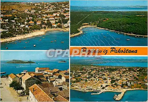 Cartes postales moderne Pozdrav iz Pakostana