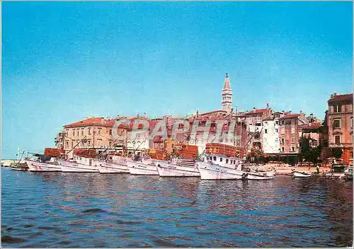 Cartes postales moderne Rovinj le Panorama Bateaux