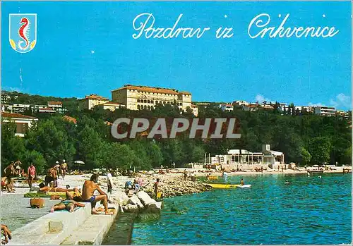 Cartes postales moderne Crikvenica Hotel Hotel Terapua  Hippocampe