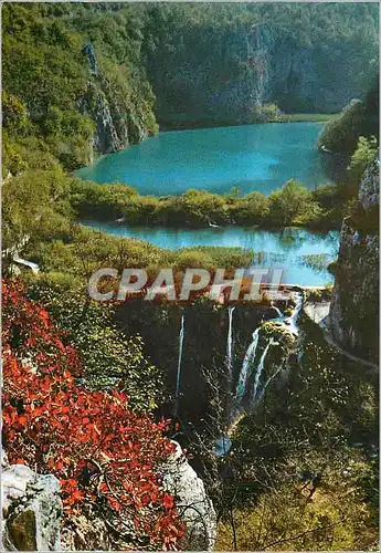 Cartes postales moderne Plitvicka Jezera Sastavci