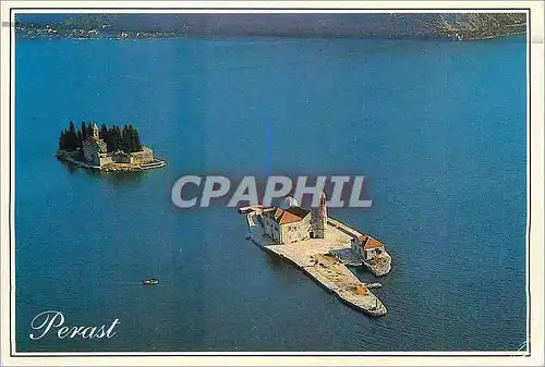 Cartes postales moderne Perast Otoci Gospa Od Skrpjela