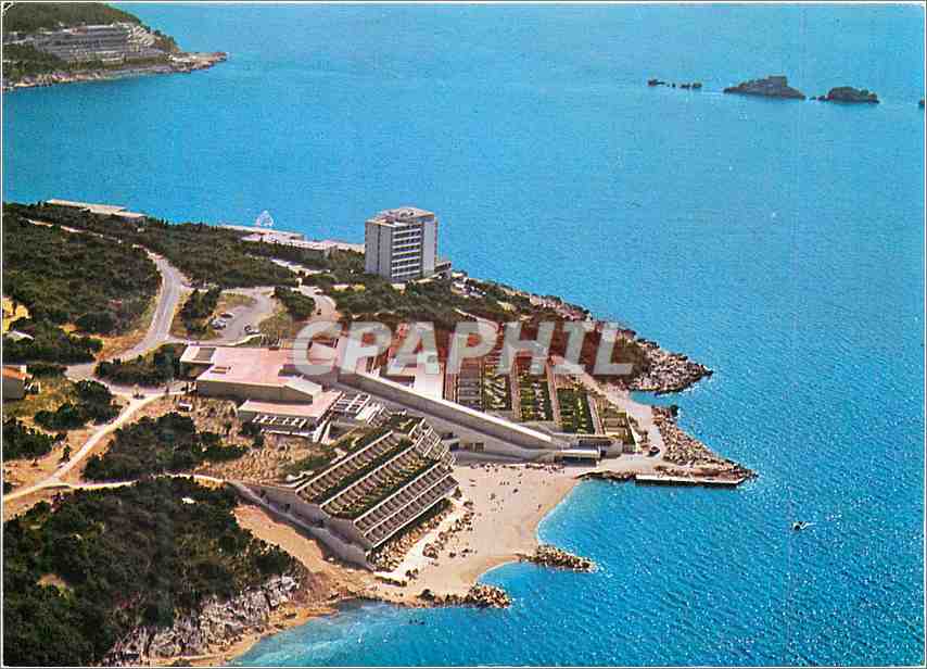 Moderne Karte Dubrovnik Hotelsko Naselje Dubrava Babin Kuk Nr Dqde09 Oldthing Ansichtskarten Kroatien