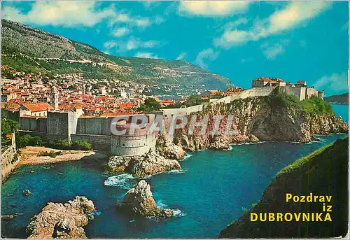 Cartes postales moderne Pozdrav iz Dubrovnik