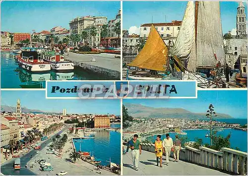 Cartes postales moderne Pozdrav iz Splita