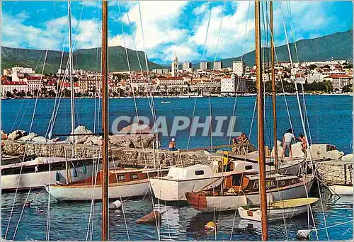 Cartes postales moderne Split Bateaux