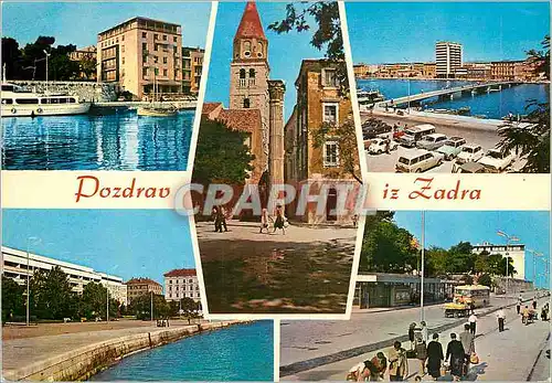 Cartes postales moderne Pozdrav iz Zadar