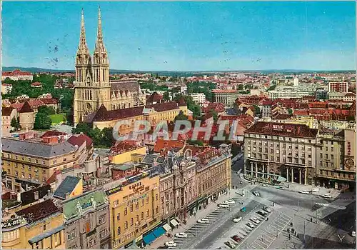 Cartes postales moderne Zagreb Centre de la Ville