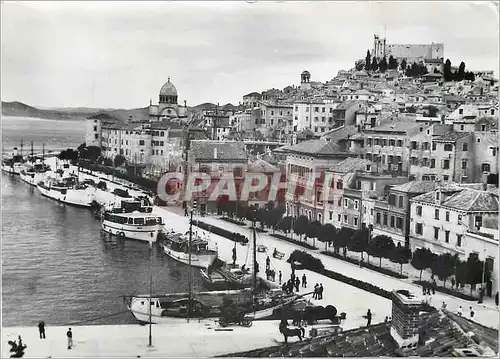 Cartes postales moderne Sibenik Bateaux