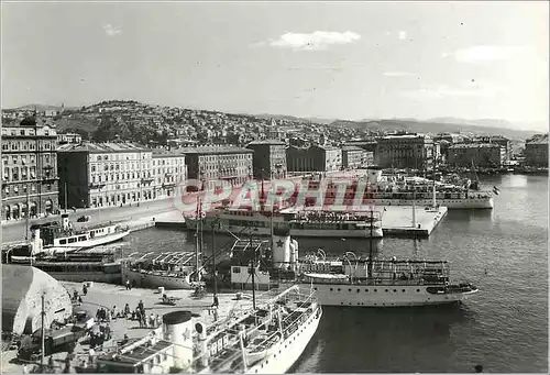 Cartes postales moderne Rijeka Bateaux