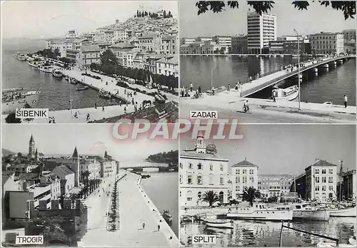 Cartes postales moderne Sibenik Zadar Trogir Split