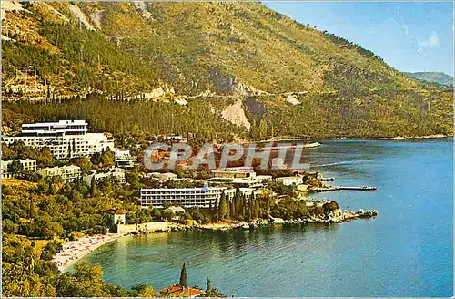 Moderne Karte Dubrovnik Hotel Plat