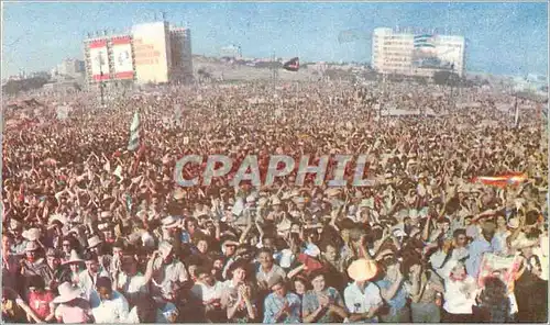 Cartes postales moderne Segunda Declaracion de la Habana Nuestro Pueblo se Concentra Para Vatar la Segunda Declaracion d