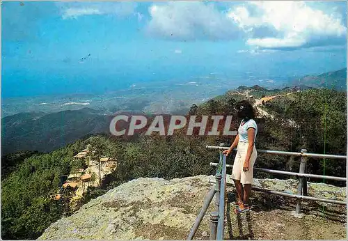 Cartes postales moderne Cuba Santiago de Cuba (Parque Bconao) Panorama del Parque visito desde La Grand Piedra (m 1226)