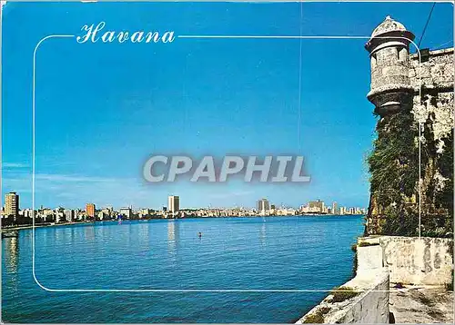 Cartes postales moderne Cuba Ciudad Habana Entrada a la Bahia Entrance to the Bay
