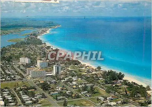 Moderne Karte Cuba Varedero Vista aerea